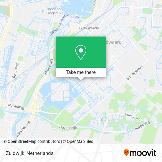 Zuidwijk map