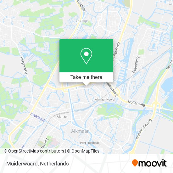 Muiderwaard map