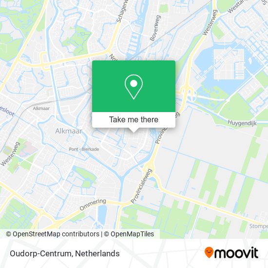 Oudorp-Centrum Karte