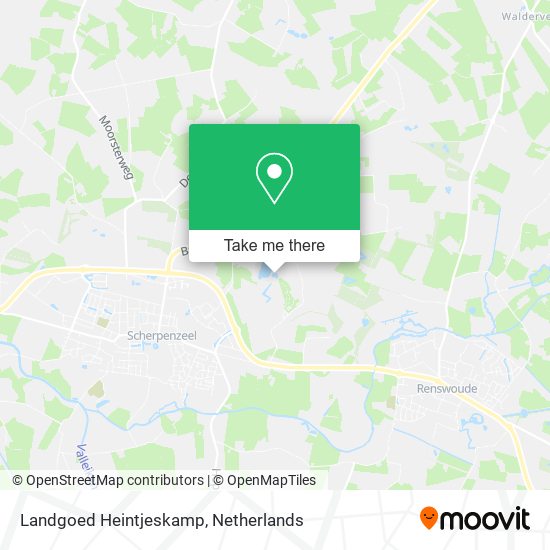 Landgoed Heintjeskamp map