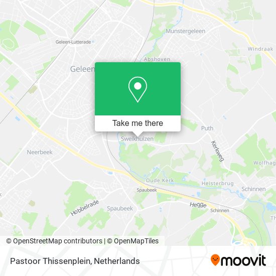 Pastoor Thissenplein Karte