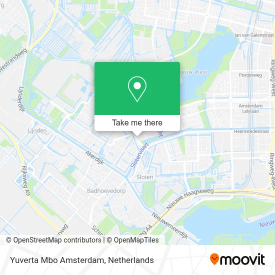 Yuverta Mbo Amsterdam map