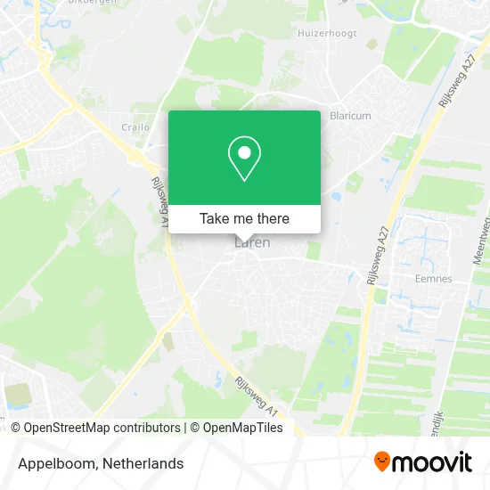 Appelboom map