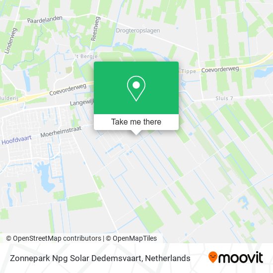 Zonnepark Npg Solar Dedemsvaart Karte