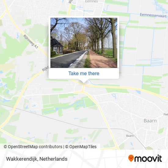 Wakkerendijk map