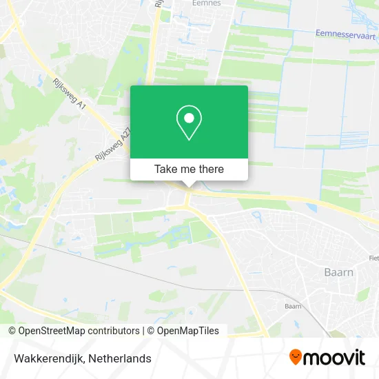 Wakkerendijk map