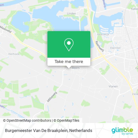 Burgemeester Van De Braakplein map