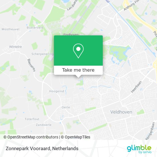 Zonnepark Vooraard Karte