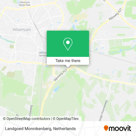 Landgoed Monnikenberg map