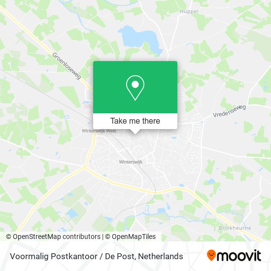 Voormalig Postkantoor / De Post map