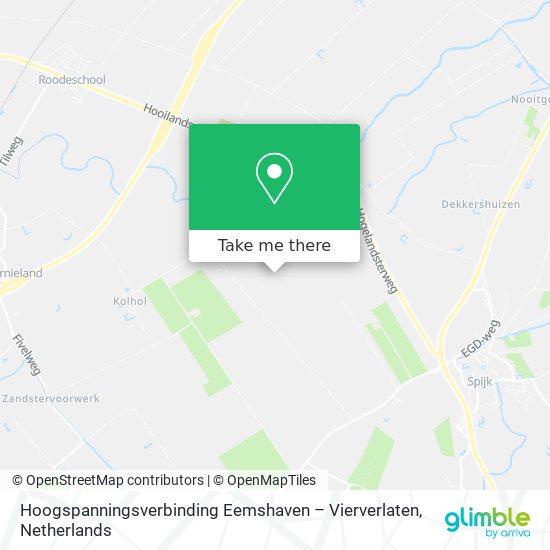 Hoogspanningsverbinding Eemshaven – Vierverlaten map