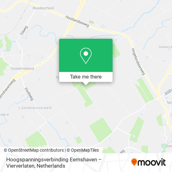 Hoogspanningsverbinding Eemshaven – Vierverlaten map