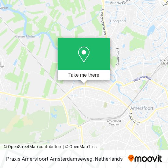 Praxis Amersfoort Amsterdamseweg map