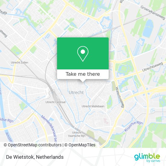 De Wietstok map