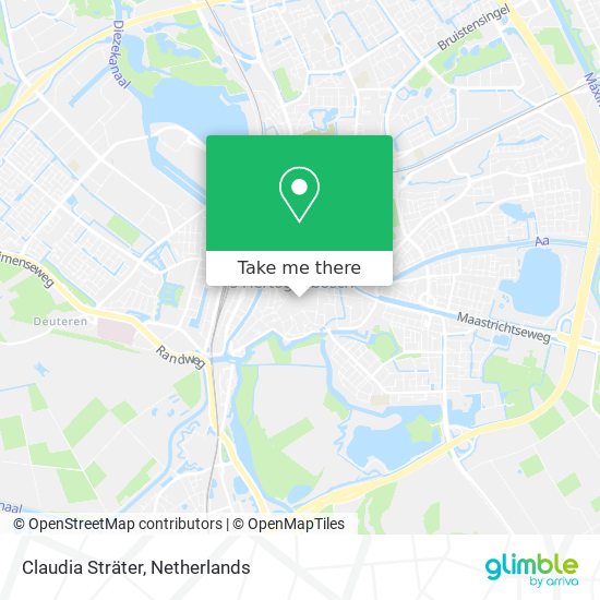 Claudia Sträter map