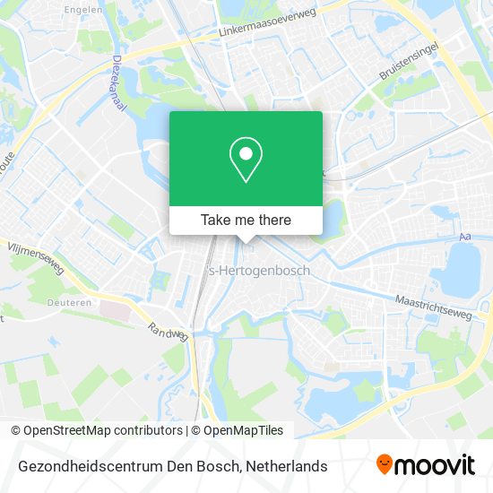 Gezondheidscentrum Den Bosch map