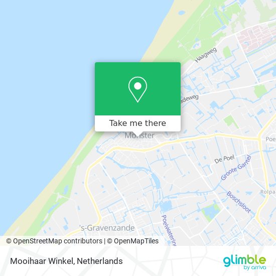 Mooihaar Winkel Karte