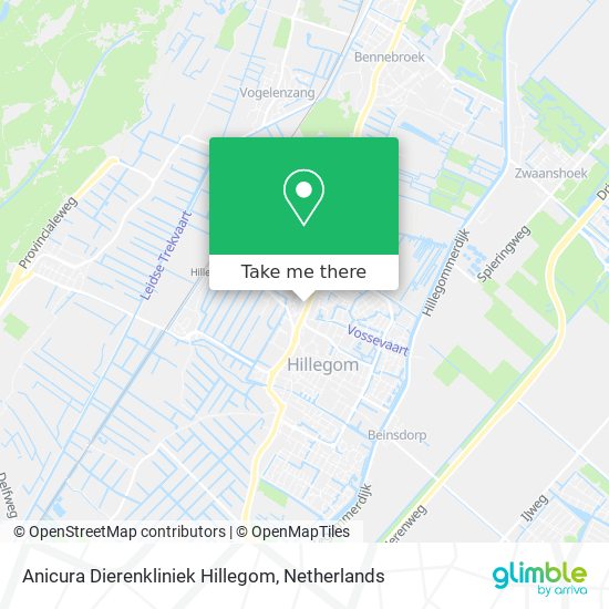 Anicura Dierenkliniek Hillegom map