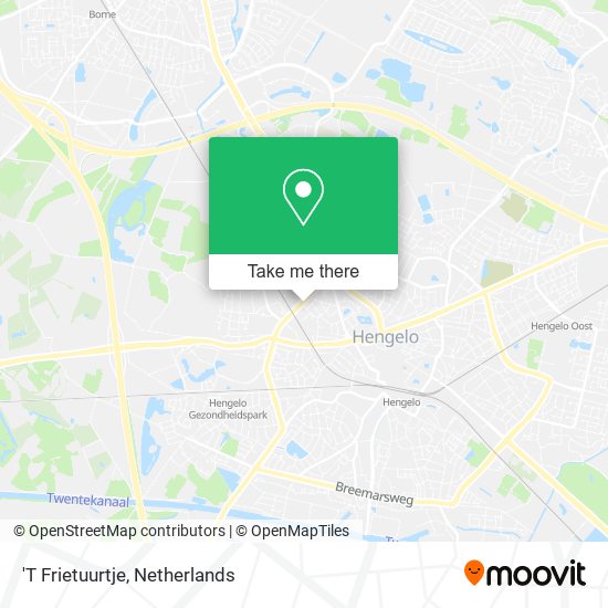 'T Frietuurtje map