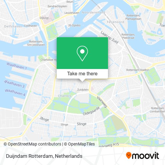 Duijndam Rotterdam Karte