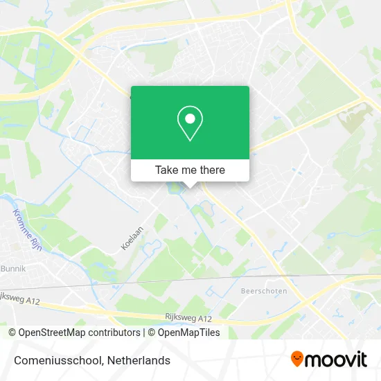 Comeniusschool map