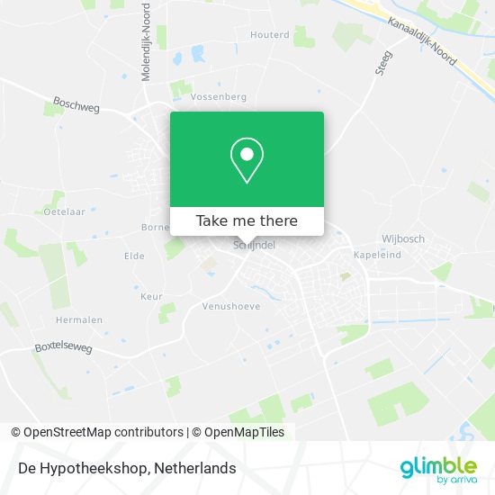 De Hypotheekshop map