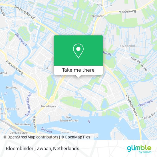 Bloembinderij Zwaan map