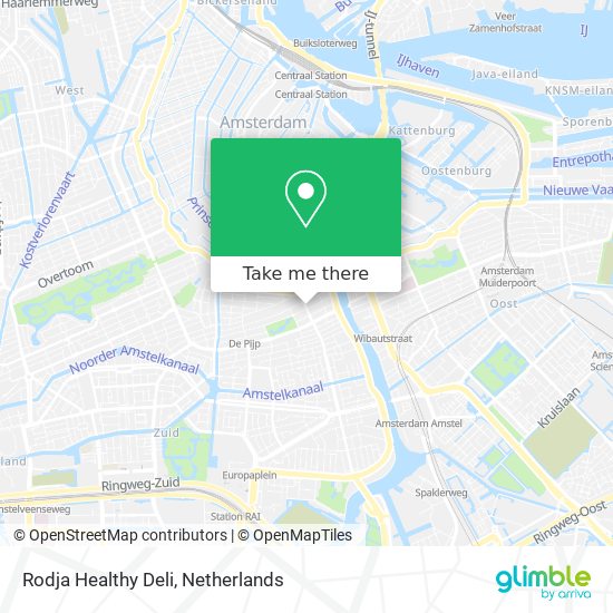 Rodja Healthy Deli Karte