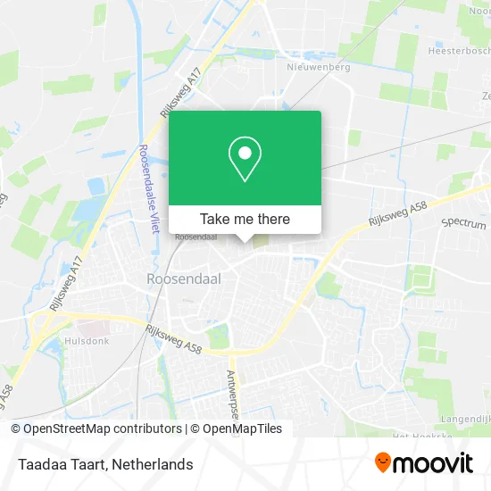 Taadaa Taart map