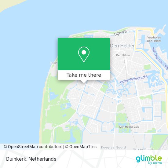 Duinkerk map