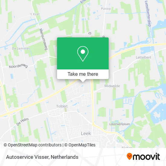 Autoservice Visser map