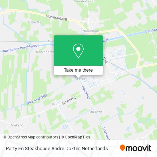 Party En Steakhouse Andre Dokter map