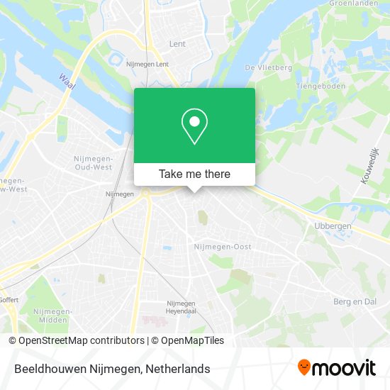 Beeldhouwen Nijmegen Karte