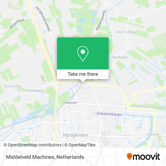 Middelveld Machines map
