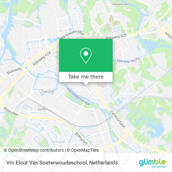 Vm Elout Van Soeterwoudeschool map