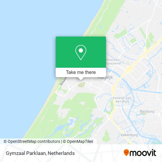 Gymzaal Parklaan map