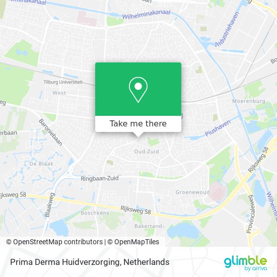 Prima Derma Huidverzorging map