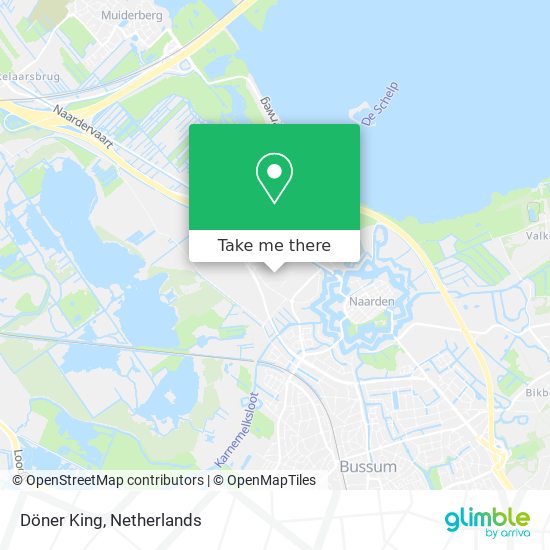 Döner King map