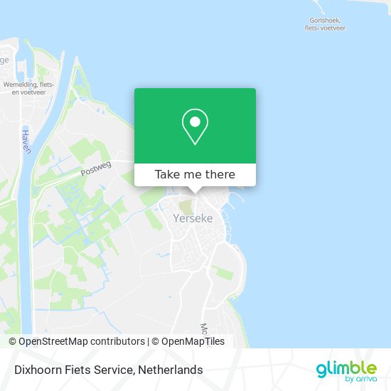 Dixhoorn Fiets Service map