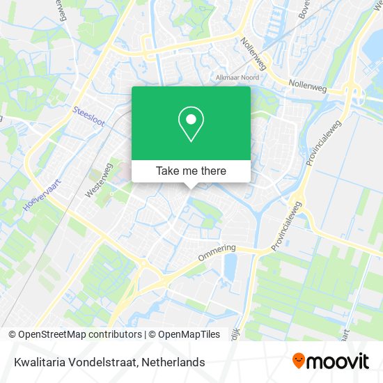Kwalitaria Vondelstraat map