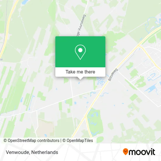 Venwoude map