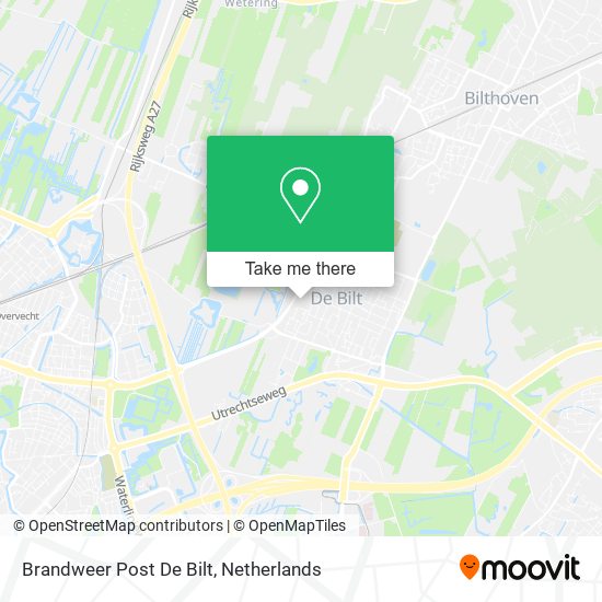 Brandweer Post De Bilt map