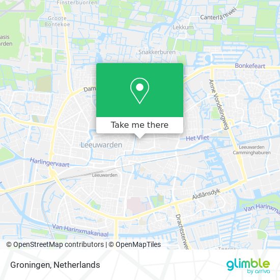 Groningen Karte
