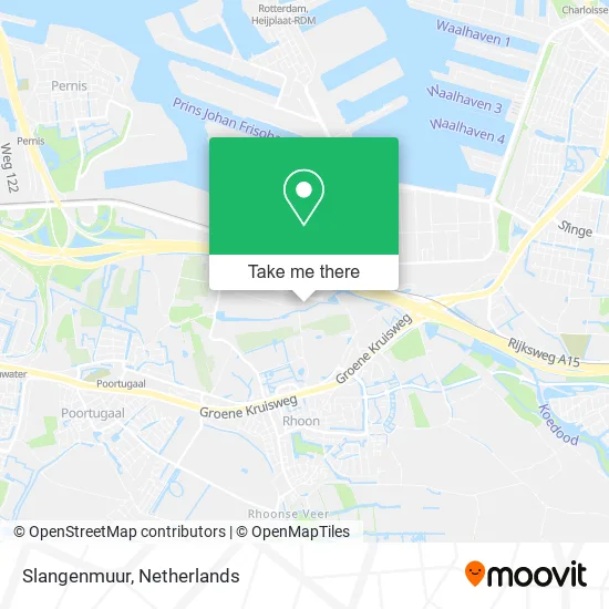 Slangenmuur map