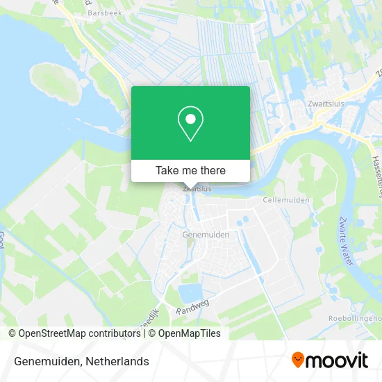 Genemuiden map