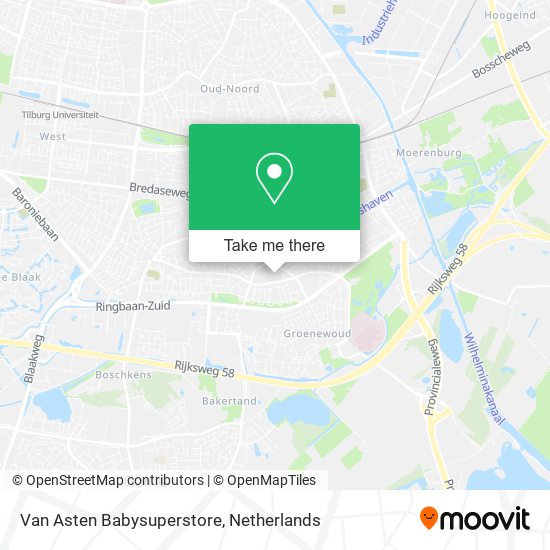 Van Asten Babysuperstore map