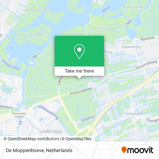 De Moppenhoeve map