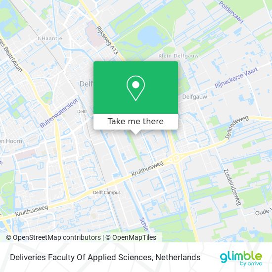 Deliveries Faculty Of Applied Sciences Karte