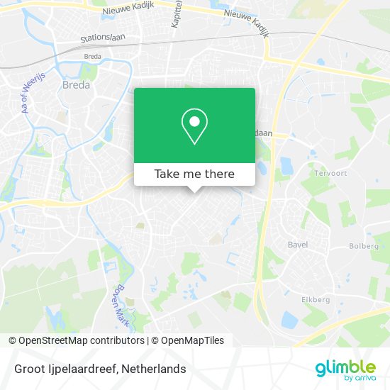 Groot Ijpelaardreef map