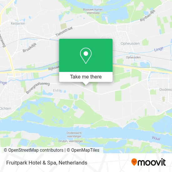 Fruitpark Hotel & Spa map